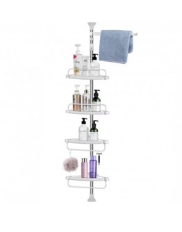 Телескопична ъглова етажерка за баня