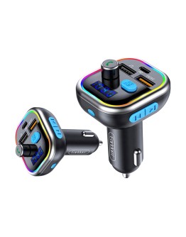 FM Трансмитер Earldom ET-M61, Bluetooth, USB, PD, QC3.0