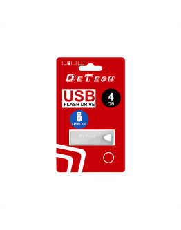 USB Флаш памет DeTech, 4GB, USB 3.0 