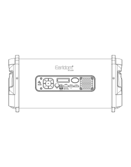 Тонколона Earldom ET-A19, Караоке, Bluetooth, USB, FM, AUX