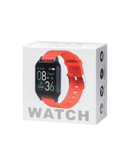 Смарт часовник No brand T96, 33mm, Bluetooth, IP67, Черен