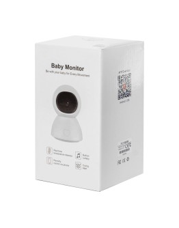 Смарт охранителна камера PST-BM289, Бебефон, 2.0Mp, Вътрешен монтаж, Wi-Fi, Tuya Smart