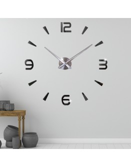 3D голям стенен часовник със стрелки и цифри