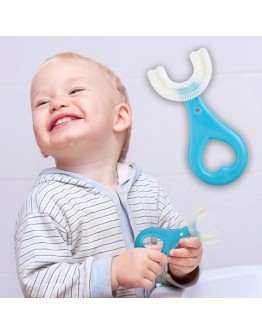 Детска четка за зъби с U образна форма