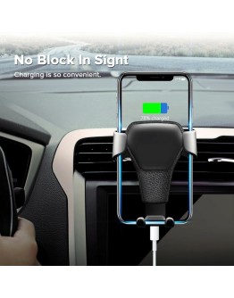 Гравитационна стойка за мобилен телефон в автомобил