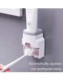 Автоматичен дозатор за паста за зъби с поставка за две четки