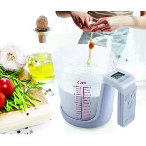 Мерителна кана с LCD Кантар 2в1