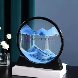 3D пясъчен часовник движещ живопис