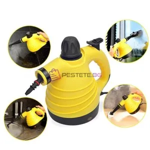 Парочистачка с 9 аксесоара Steam Cleaner