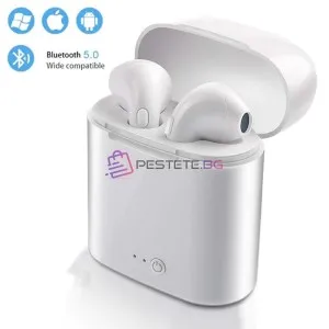 Безжични Bluetooth слушалки i7S AirPods