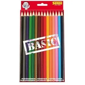 Цветни моливи - 15 бр. BASIC