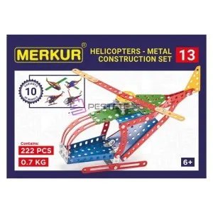 Merkur 13, Хеликоптер, 10 в 1, 222 части