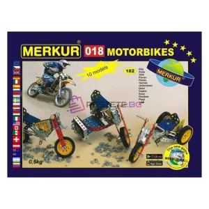 Merkur 018, Мотори, 10 в 1, 182 части