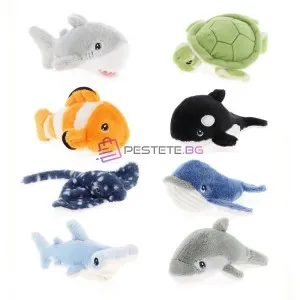 Keeleco, Mалки плюшени играчки, Морски свят, 12 см (8)