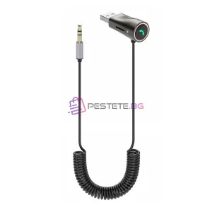 Bluetooth аудио приемник Earldom ET-M65, 3.5mm, Micro SD