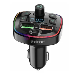FM Трансмитер Earldom ET-M71, Bluetooth, USB, 3.1A